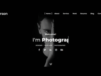 Personal Portfolio HTML5 Template