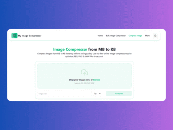 Image Compressor Tool Website Source Code – HappyCodex