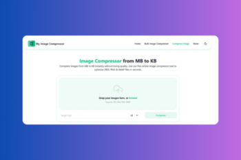 Image Compressor Tool Website Source Code – HappyCodex