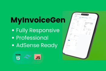 Instant Online Invoice Generator Website Script Source Code