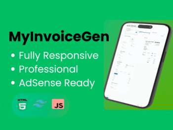 Instant Online Invoice Generator Website Script Source Code