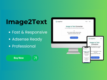 Image to Text Converter Online Tool Website Source Code