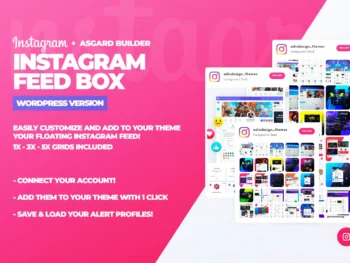 Premium Instagram Feed Box WordPress Plugin