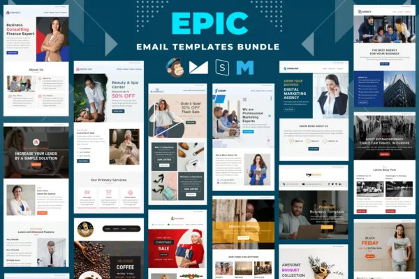 Epic – Multi Concept Email Templates Bundle Source Code