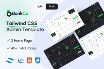 Bankco – Tailwind CSS Admin Templates Source Code
