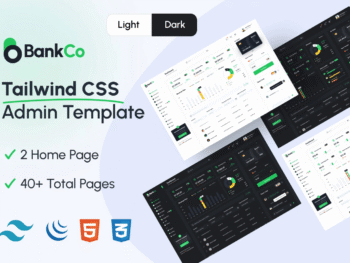 Bankco – Tailwind CSS Admin Templates Source Code