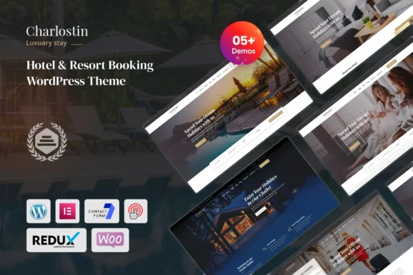 Charlostin – Hotel and Resort Booking WordPress Theme
