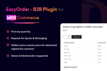 EasyOrder – B2B WordPress Plugin for WooCommerce