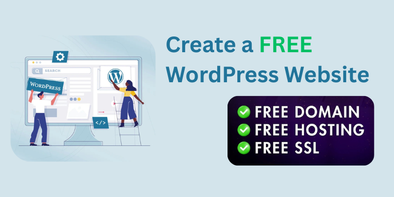 Create a FREE WordPress Website with Free Domain and Hosting 8 Create a FREE WordPress Website with Free Domain and Hosting