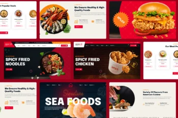 Food & Restaurant HTML Website Template – HappyCodex