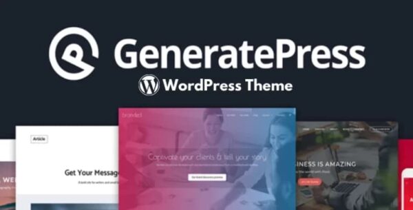 GeneratePress Premium Theme for WordPress (Latest Version)