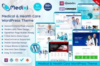 Health Care WordPress Theme Pro – Medical Website Solution