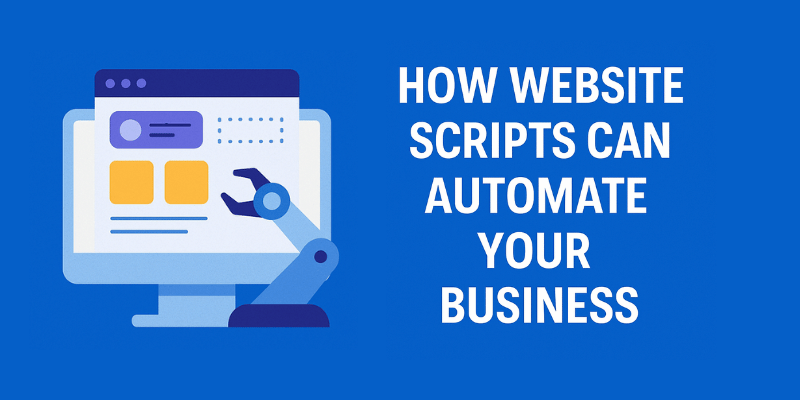 How Website Scripts Can Automate Your Business 19 How Website Scripts Can Automate Your Business