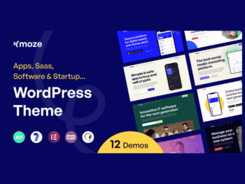 SaaS Startup WordPress Theme (Pro Version)