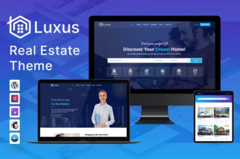 Real Estate WordPress Theme (Pro Version)