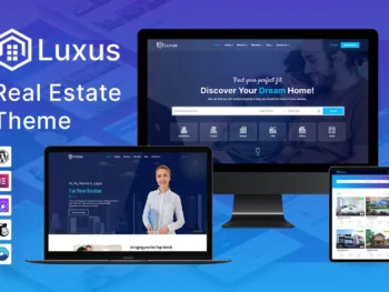 Real Estate WordPress Theme (Pro Version)