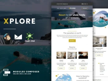 Book & Travel Responsive Email HTML Template