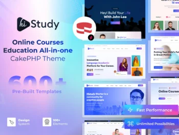 Online Courses Education HTML Website Template