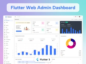 Flutter Web Admin Dashboard Template