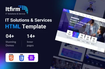 IT Solutions and Services HTML Website Template