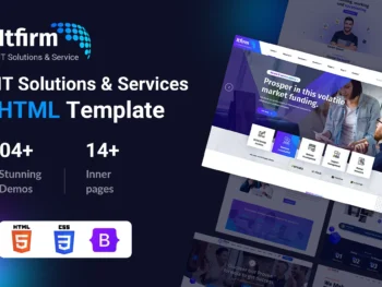 IT Solutions and Services HTML Website Template