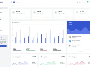 CRM Admin Dashboard Bootstrap Template