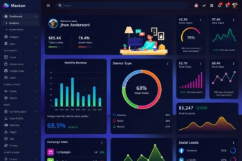 Bootstrap 5 Admin Dashboard Template