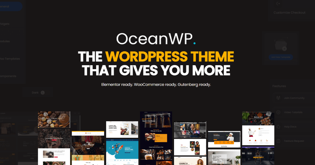 OceanWP wordpress theme