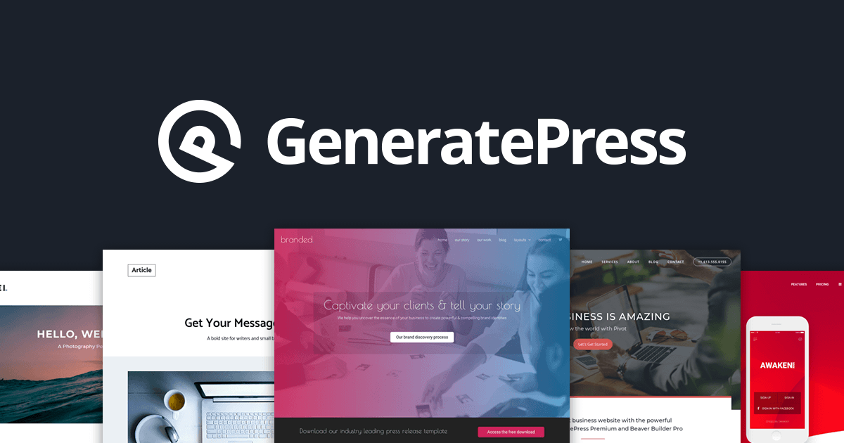 generatepresss wordpress theme