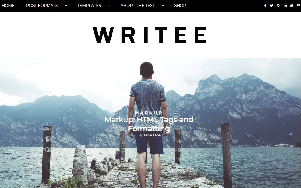 writee wordpress theme