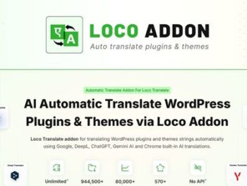 LocoAI Pro – AI Automatic Translate WordPress Plugins & Themes