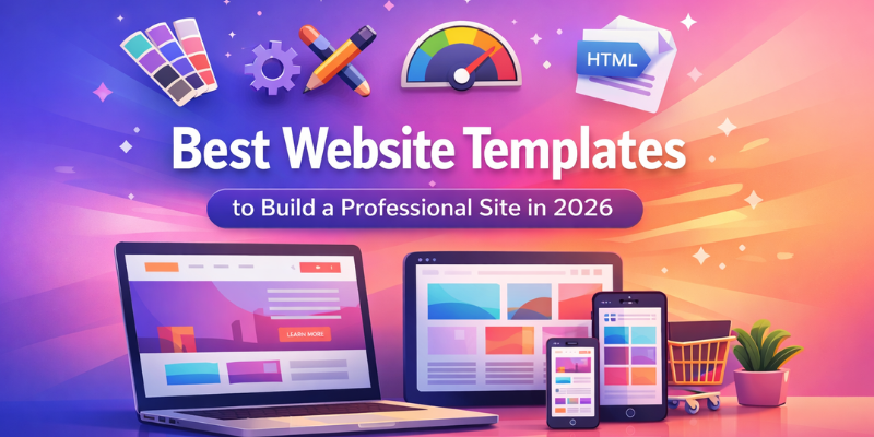 Best Website Templates to Build a Professional Site in 2026